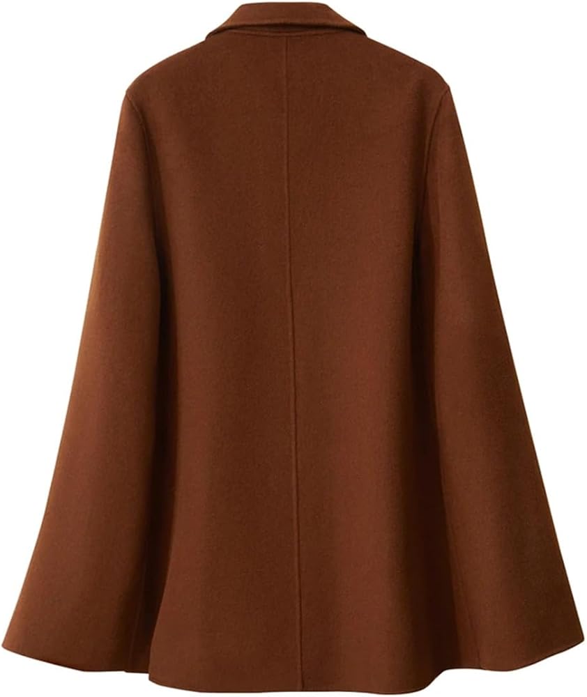 Amazon.com: Dndrdhfb Women Vintage Wool Coat Winter Double